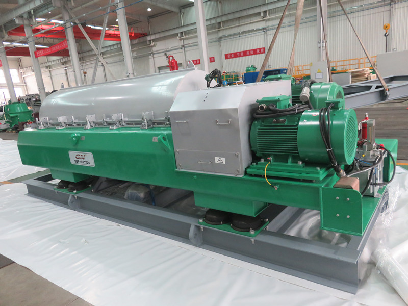 20241010 gn munisipal sludge dewatering centrifuge for North Africa